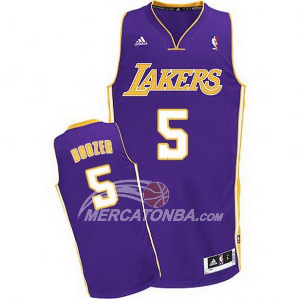 Maglia NBA Boozer Los Angeles Lakers Purpura